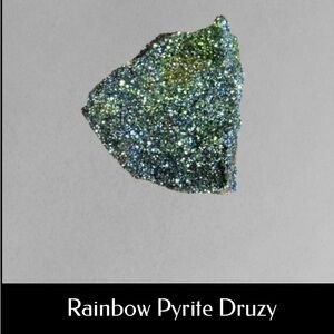 Rainbow Pyrite Druzy